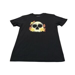 3/$15 LULAROE fall floral skull rocker T nwt